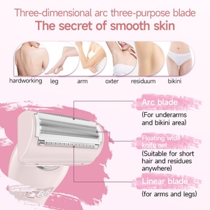 Afeitadora Eléctrica Íntima para Hombre y Mujer, Recortadora de Vello Púbico, Depiladora Universal para Axilas con Afeitadora 2 en 1 para Zona del Bikini - Product Image 3