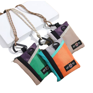 Bolso Bandolera Unisex, Ecológico, Resistente, Moderno, con Cierre de Cremallera, Correa de Cadena, Mini Cartera Rectangular - Product Image 1