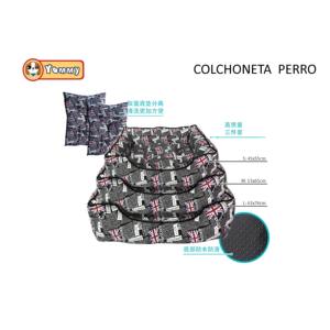 Set di 3 Letti per Cani Yommy S M L con Cuscino, Impermeabile, Base Antiscivolo, Stampa Bandiera UK - Product Image 3