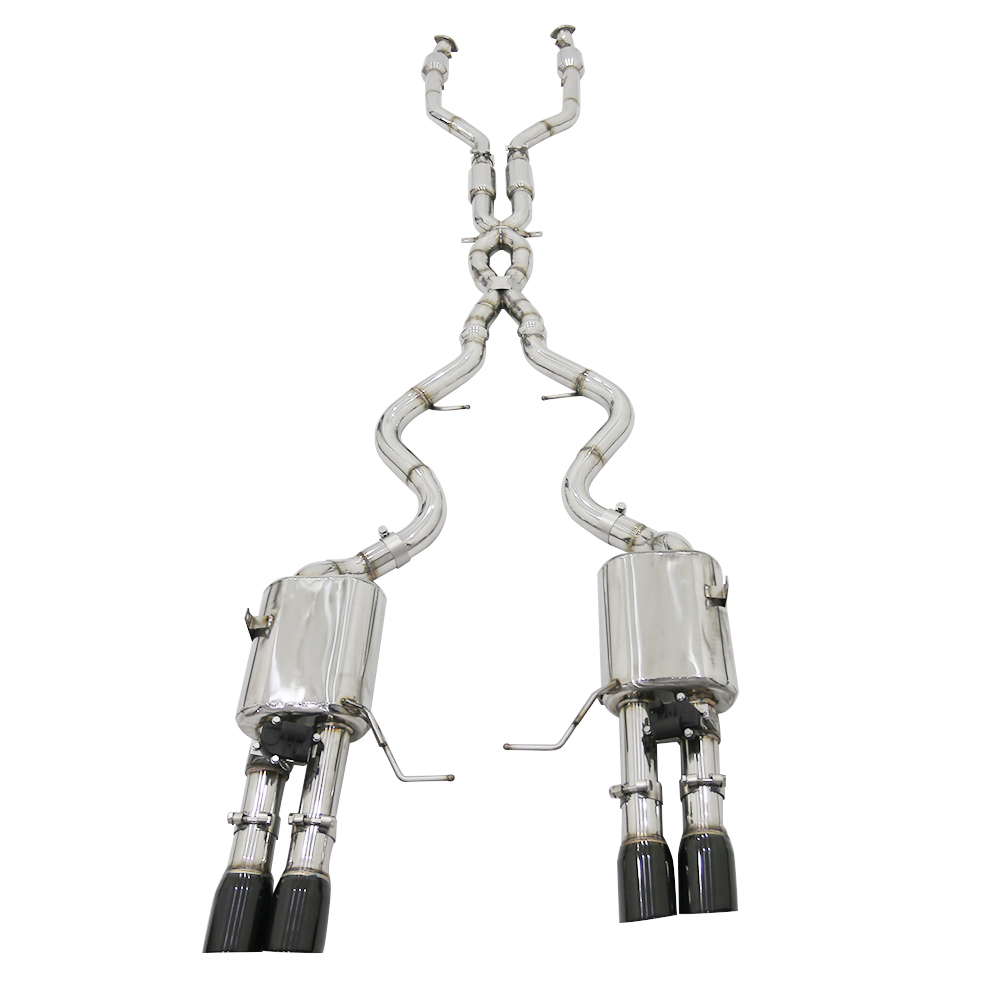 VantaFlow Stainless Steel 304 Full Exhaust System for BMW M3 E92 4.0L 2007-2013 Performance Mufflers Exhaust Pipes With Catted Downpipe