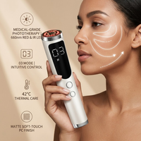 Nouvel appareil de lifting du cou et du visage, tête en verre cristal, masseur anti-rides, baguette de beauté raffermissante, anti-âge, pour la maison