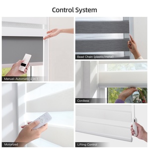 Trang trí nội thất sang trọng Shangrila Rèm cho cửa sổ in Zebra Rèm Con lăn bóng râm thanh thản <span class=keywords><strong>Sheer</strong></span> shangri-la Zebra rèm - Product Image 5