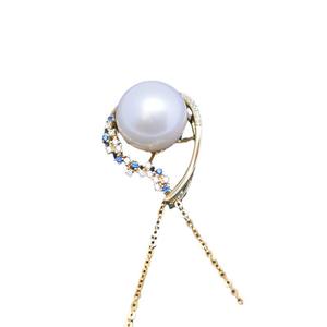 Baroque Freshwater <b>Pearl</b> Necklace 9-11mm Simple Fashion <b>Pendant</b> Disappearing Style by Ni Ni's Jewelry - Product Image 5
