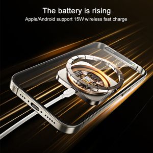 Nuevo diseño <span class=keywords><strong>Momax</strong></span> Cm32 Q2 Mag Mount Metal Magnético 15W Soporte de carga rápida inalámbrico para automóvil Soporte universal de rotación de 360 grados - Product Image 2