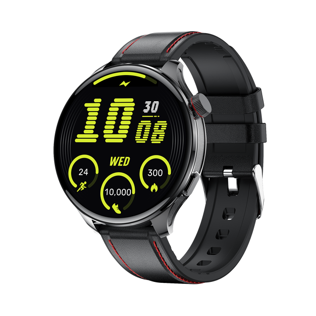 Android GPS Tracker Smart Watch with AMOLED Display Compass Altitude Sleep Tracker Multiple Workout Modes IP68 Waterproof