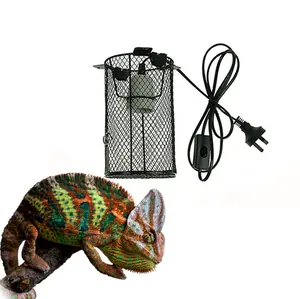 WMCRC1220 Black Reptile Light Cage on sale Reptile Metal Heater Lamp Guard Light Bulb Protector Lamp Mesh Cover