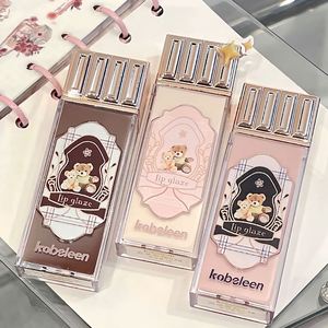 Glassa alla nuvola di cioccolato velluto opaco lucido marrone rosso liquido per il trucco liscie lunga durata per le labbra tinta cosmetici - Product Image 1