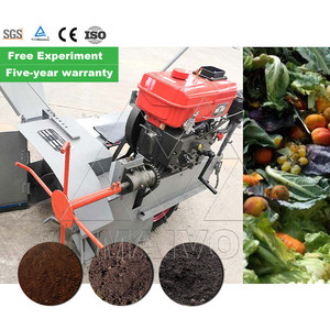 Mélangeur de compost pour champignons Machine à tourner le compost en acier inoxydable avec moteur haute efficacité certifiée ISO CE pour usage industriel - Product Image 1