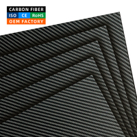 Pelat Serat Karbon 100% Cetak Autoklaf Khusus, Rangka Drone CNC, Panel FPV, Lembaran Laminasi Serat Karbon 3K Penuh