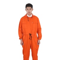 Vêtements de travail personnalisables en coton pur respirant, une pièce, bandes réfléchissantes haute visibilité, vêtements de protection unisexes pour la construction et les mines