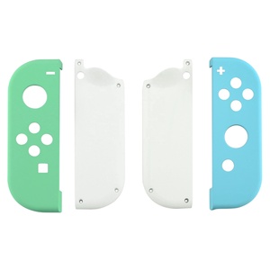 Coque de manette gauche et droite EXtremeRate vert menthe et bleu ciel, autres accessoires de jeu pour Nintendo Switch Mod & OLED - Product Image 1