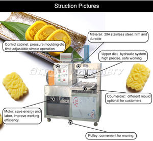 Jaggery Press Equipo de moldeo de azúcar Coffee Candy Forming Maker Cube Sugar Making Machine - Product Image 5