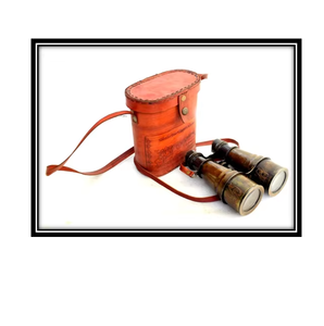 Binoculares Premium de 50 mm con Objetivo Bak4, Prisma con Recubrimiento FMC y Funda de Cuero para Viajes y Observación de la Vida Silvestre - Product Image 4