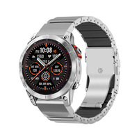 Bracelets de montre en silicone titane étanches élégants et polyvalents pour montres de sport Garmin Fenix 8 51 mm