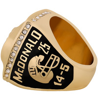 Bague de championnat des New York Giants de la NFL 2000, accessoire rétro, best-seller transfrontalier