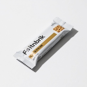 Sachets d'emballage individuels pour barres protéinées au chocolat de qualité alimentaire, mini-sachets en plastique pour barres aux noix - Product Image 1