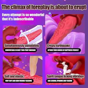 Vibrador erótico para lamer la lengua para adultos, Juguetes sexuales femeninos, estimulador del clítoris del punto G, vibrador de agitación, Juguetes sexuales para mujer - Product Image 4