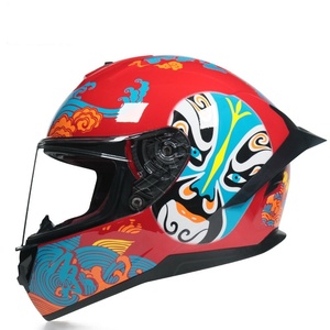 Juga [2025 kualitas tinggi DOT helm sertifikasi ABS helm wajah penuh LOGO disesuaikan lensa dilapisi helm sepeda motor - Product Image 2