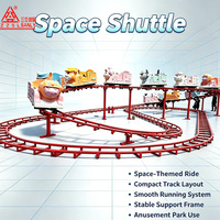 Machine de divertissement : Mini-roller coaster, train électrique sur rail, manèges pour enfants