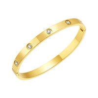 Hypoallergenes Edelstahl-Armband mit Hochwertiger Silberbeschichtung, Farbbeständiges Offenes Armband-Schmuckstück