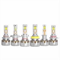 Phare LED GICOO X80 200W 6000K H1/H3/H4/H7/H11/9005/9006 CSP 12V Nouveau 20000 Lumens Adaptation Universelle Rétrofit/Amélioration Garantie 1 An