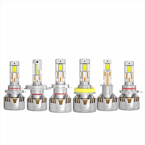 Phare LED GICOO X80 200W 6000K H1 H3 H4 H7 H11 9005 9006 CSP 200W 6000K - Product Image 1