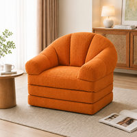 Sofá Cama Convertible Plegable Súper Práctico de Esponja Completa, Ecológico, Portátil, Personalizable y Extensible para Sala de Estar y Dormitorio