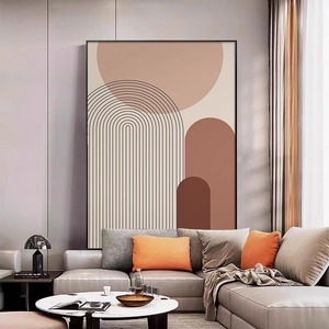 Hot Bán Hiện Đại Bức Tranh Trừu Tượng Tươi Sạch Tưởng Tượng Sọc Kỹ Thuật Số In Vải Nghệ Thuật Bông Cơ Sở Tường Trang Trí Nội Thất Đóng Khung Vải - Product Image 3