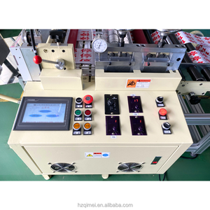 Machine de découpe et de refendage automatique pour ruban isolant en PVC expansé non adhésif, coupes semi-entières et entières - Product Image 5