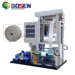 LDPE HDPE LLDPE Biodegradable Plastic Film Extrusion Machine Mini Film Blowing Machine