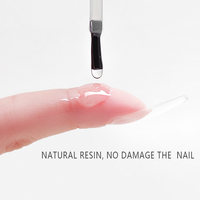Gel de base multifonction 4 en 1 JOUS pour ongles avec nivellement, sculpture et adhérence pour pose d'ongles, solution tout-en-un de qualité salon