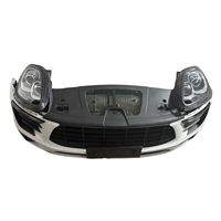 Kit avant pour Porsche Macan, compatible avec les grilles de voiture 14, les pare-chocs avant, les phares et les ventilateurs de refroidissement