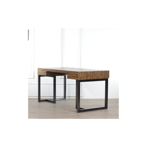 Muebles Ardena, Mesa de Salón Indonesia Fabricada con Madera Maciza y Metal para una Elegancia Atemporal y una Funcionalidad Robusta - Product Image 2