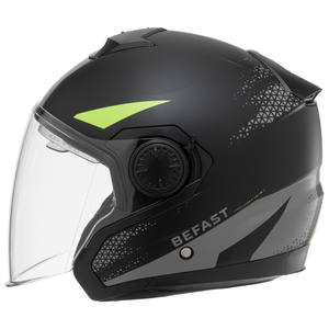 Casque Befast Volt Gris Jaune Noir Jet XS - Product Image 3