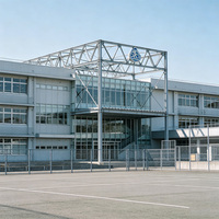 Structure en acier préfabriquée pour bâtiments scolaires, hospitaliers et commerciaux – Cadre modulaire galvanisé haute résistance et durable – En vente