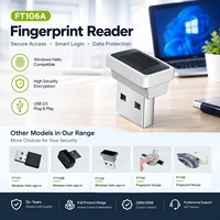 Lecteur d'empreintes digitales USB miniature pour Windows Hello, authentification biométrique, gestion des mots de passe, cryptage de fichiers, clé de sécurité