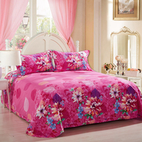 Tissu personnalisé 100% polyester imprimé, drap de lit en extile pour la literie