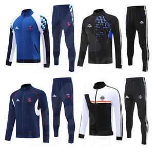 2526 setelan klub Spanyol grosir desain baru baju olahraga sepak bola lengan panjang chelonaa napoly jaket sepak bola jaket latihan sepak bola - Product Image 5