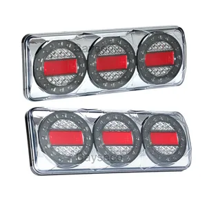 HST-20441 led tail light for AU pickup trucks 3 SERIES COMBO STOP TAIL led INDICATOR REVERSE LIGHTS with Resistors & DT Plug