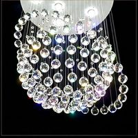 Lustre moderne en cristal argenté creux de grande taille, luminaire suspendu LED à 3 couleurs et intensité variable pour villa duplex, hall d'hôtel