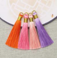 Sjzmm or tirer anneau gland lisse gland bricolage vêtements accessoires petit pendentif pour la fabrication de bijoux