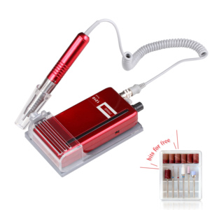 Thủ 1210 Chuyên Nghiệp Xách Tay Điện Nail Đánh Bóng Thiết Lập Làm Móng Tay Móng Chân Công Cụ Với Sanding Khoan Máy Xay Máy - Product Image 2