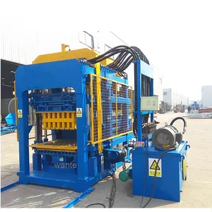 Quality and Price all good QT 6A-15 automatic hydraulic cement hollow block making machine with good price