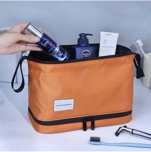 Travel <b>Toiletry</b> <b>Bag</b> Waterproof with Wet Dry Compartments TSA Approved Hanging Organizer for Business Gym <b>Camping</b> Dopp Kit - Product Image 2