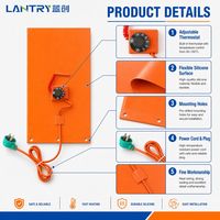 Lanchuang OEM ODM Tapis chauffant automatique en caoutchouc silicone écologique 110V/220V/230V/Tension personnalisée Garantie 1 an pour le chauffage