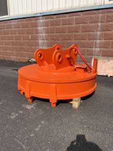 Excavadora de elevación para eliminación de chatarra con imán magnético para excavadora a la venta - Product Image 5