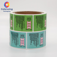 Etiquetas Cosméticas Personalizadas de Tono Suave para Tubos de Bálsamo Labial - Adhesivos Anti-Falsificación Ecológicos y Duraderos de BOPP/Papel Sintético para Perfumes