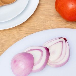 Eco-Friendly Competitive Price Round Plastic Cutting Discount Meat Kitchen Chopping <b>Board</b> With Handle - Product Image 4