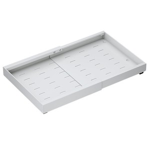 Organizador de cajones para gabinetes de cocina, estante de almacenamiento rectangular extensible para debajo del fregadero, divisor para ollas y sartenes - Product Image 1