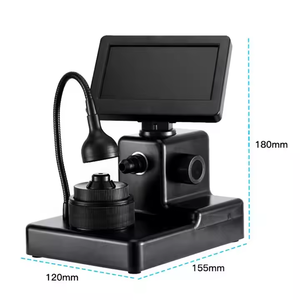 Hen hao 4.3 inch LCD kính hiển vi kỹ thuật số 1000X độ phóng đại 1280x720 máy ảnh độ phân giải 1 LED ánh sáng kim cương tráng mã - Product Image 5